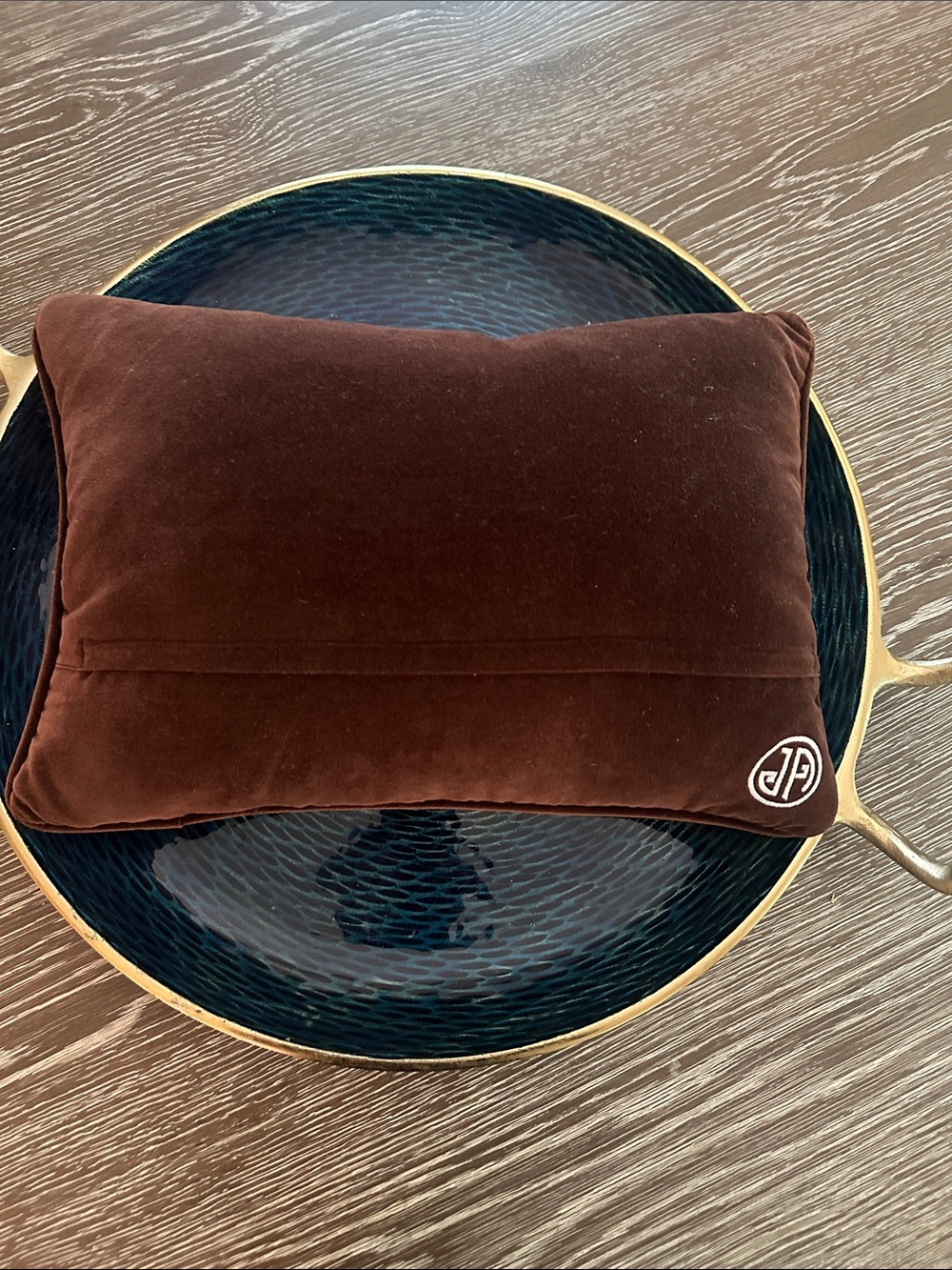 Jonathan Adler Multi Diamonds Bargello Pillow - Picture 4 of 6